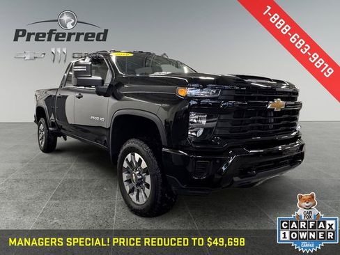 Certified 2025 Chevrolet Silverado 2500 Custom w/ Custom Value Package image 1