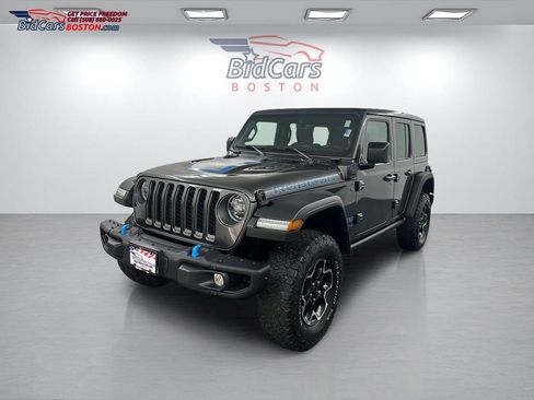 Used 2022 Jeep Wrangler Unlimited Rubicon 4xe w/ Steel Bumper Group image 1