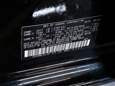 Certified 2025 Subaru Crosstrek 2.5i Sport image 31