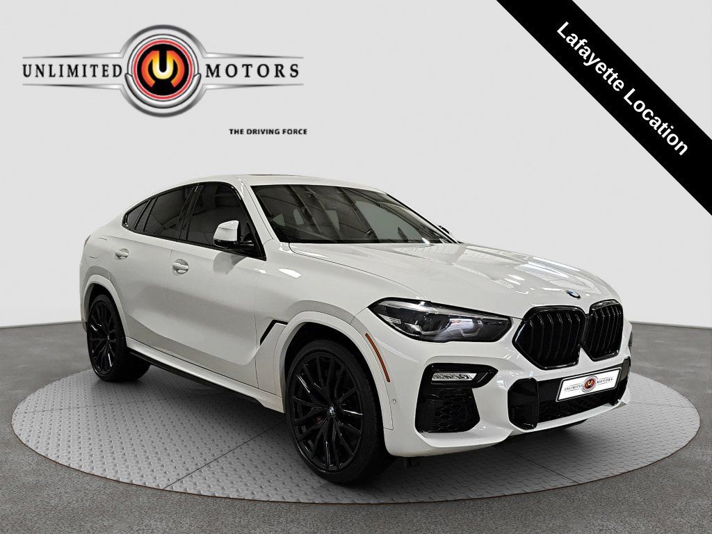 Used 2021 BMW X6 M50i AWD/4WD image 1