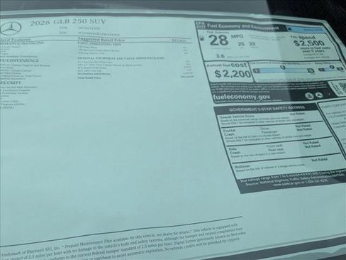 Certified 2026 Mercedes-Benz GLB 250 image 18