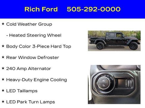Used 2023 Jeep Gladiator Mojave w/ LED Lighting Group AWD/4WD image 24
