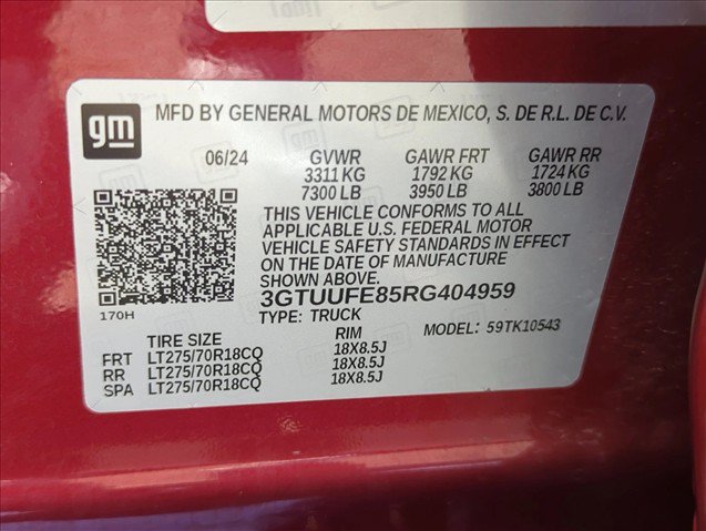Used 2024 GMC Sierra 1500 AT4X AWD/4WD image 27