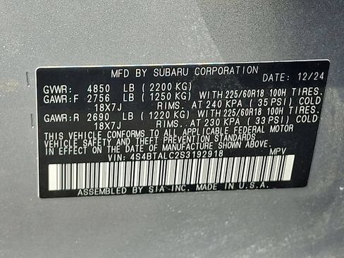 Used 2025 Subaru Outback Onyx Edition AWD/4WD image 28