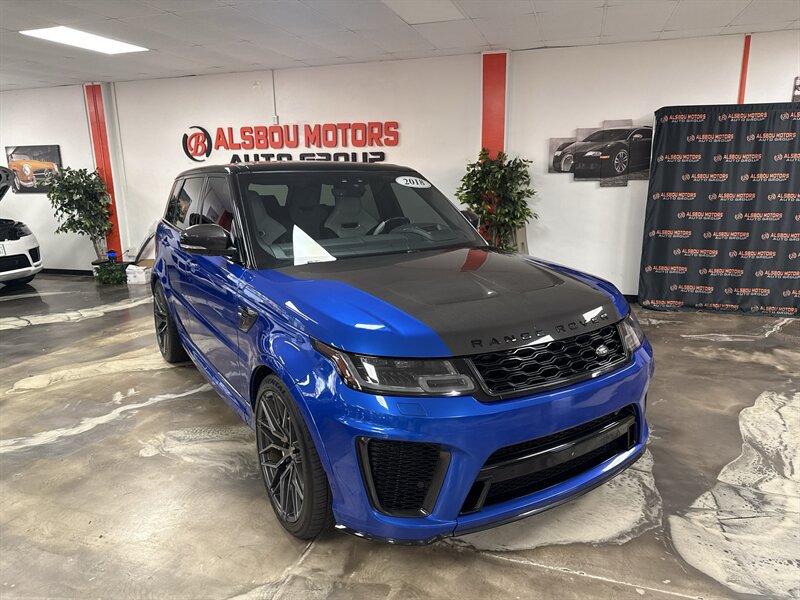Used 2018 Land Rover Range Rover Sport SVR AWD/4WD image 1