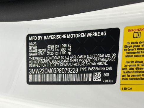 Used 2023 BMW 230i Coupe w/ Convenience Package RWD image 27