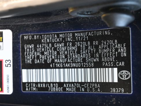 Used 2022 Toyota Camry XSE image 17