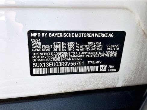 Used 2024 BMW X5 sDrive40i RWD image 33