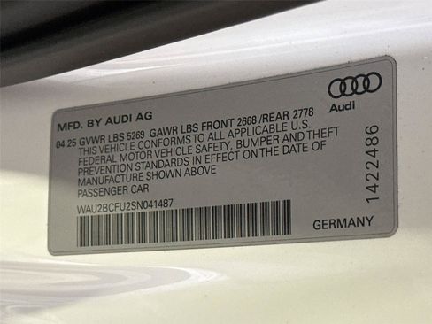 Certified 2025 Audi A5 2.0T Premium Plus w/ Premium Plus AWD/4WD image 33