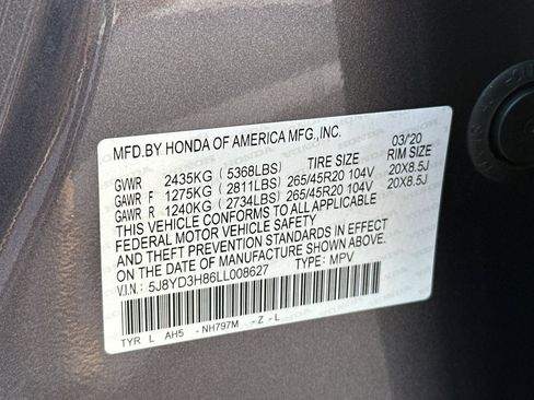 Used 2020 Acura MDX FWD w/ Advance Package image 30