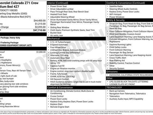 New 2026 Chevrolet Colorado Z71 image 4
