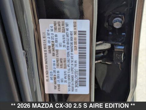 New 2026 MAZDA CX-30 Aire Edition image 15