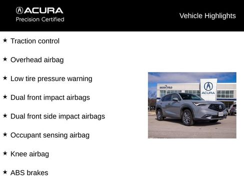 Certified 2025 Acura ADX AWD image 9