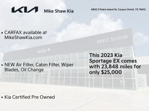 Certified 2023 Kia Sportage EX FWD image 3