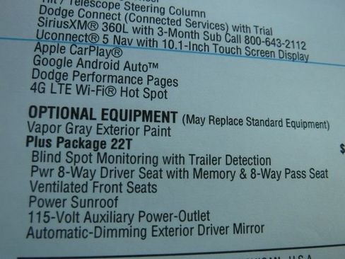 New 2026 Dodge Durango GT image 57