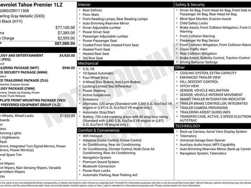 Used 2025 Chevrolet Tahoe Premier image 2