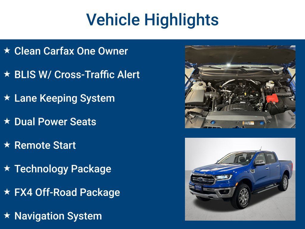 Used 2021 Ford Ranger Lariat w/ Equipment Group 501A High AWD/4WD image 3