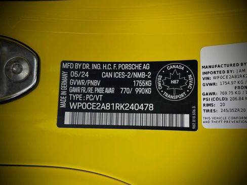 Certified 2024 Porsche 718 Boxster Spyder RS image 30