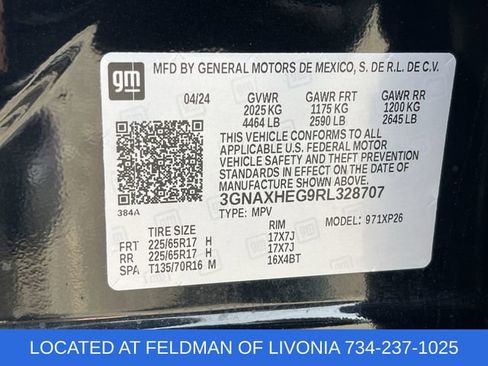 Certified 2024 Chevrolet Equinox LS w/ LS Convenience Package FWD image 32