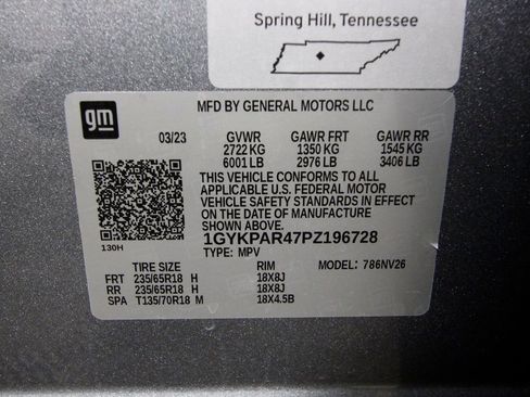 Used 2023 Cadillac XT6 Luxury w/ LPO, Floor Liner Package image 41