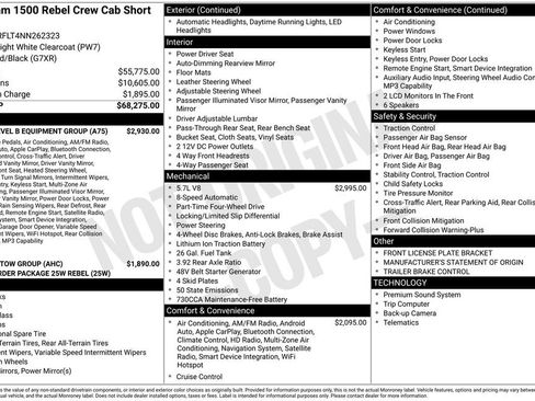 Used 2022 RAM 1500 Rebel w/ Rebel Level B Equipment Group AWD/4WD image 4