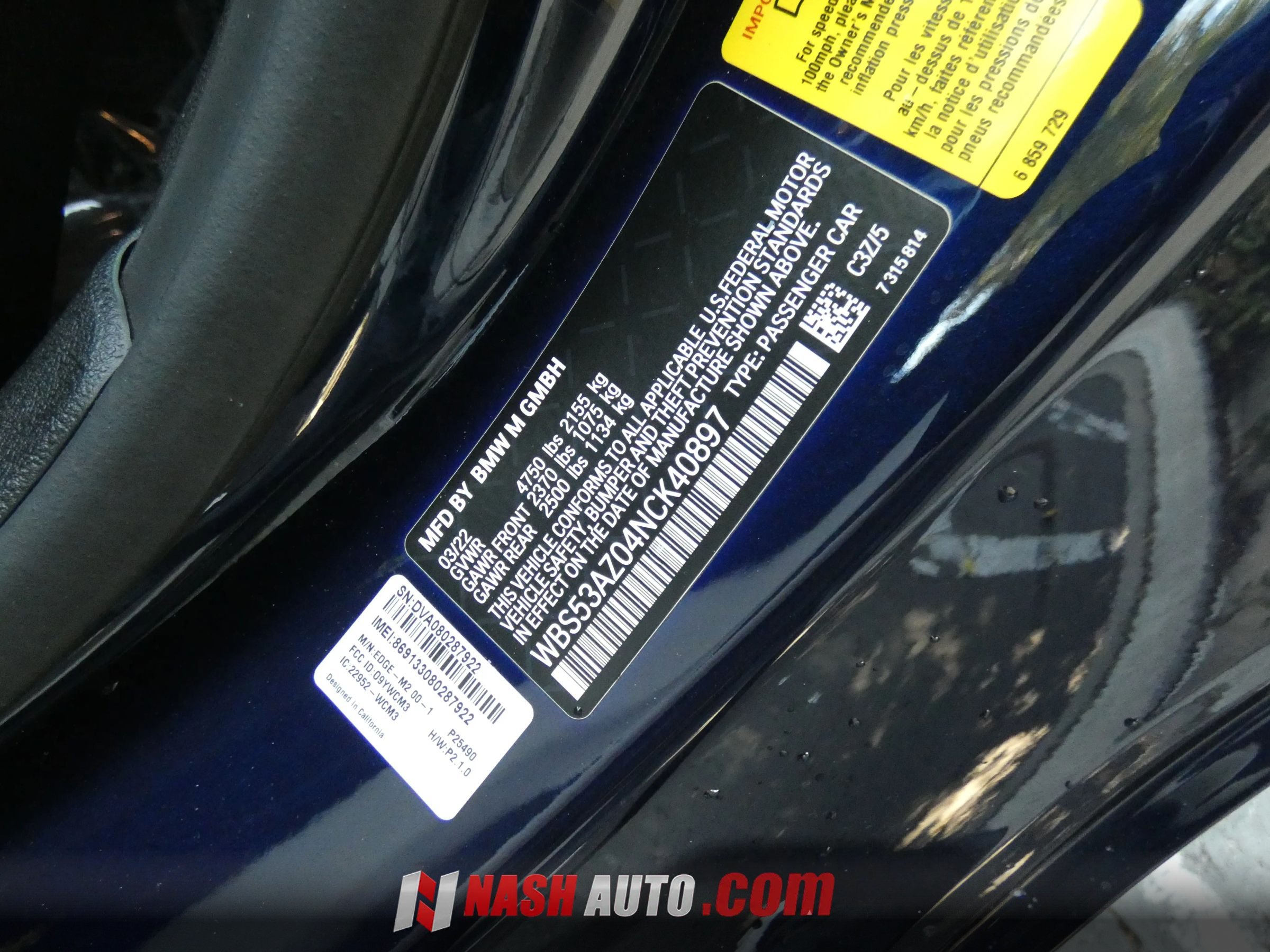 Used 2022 BMW M4 Coupe RWD image 66