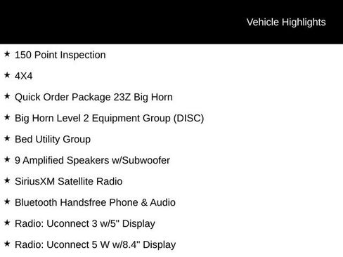 Used 2023 RAM 1500 Big Horn AWD/4WD image 2