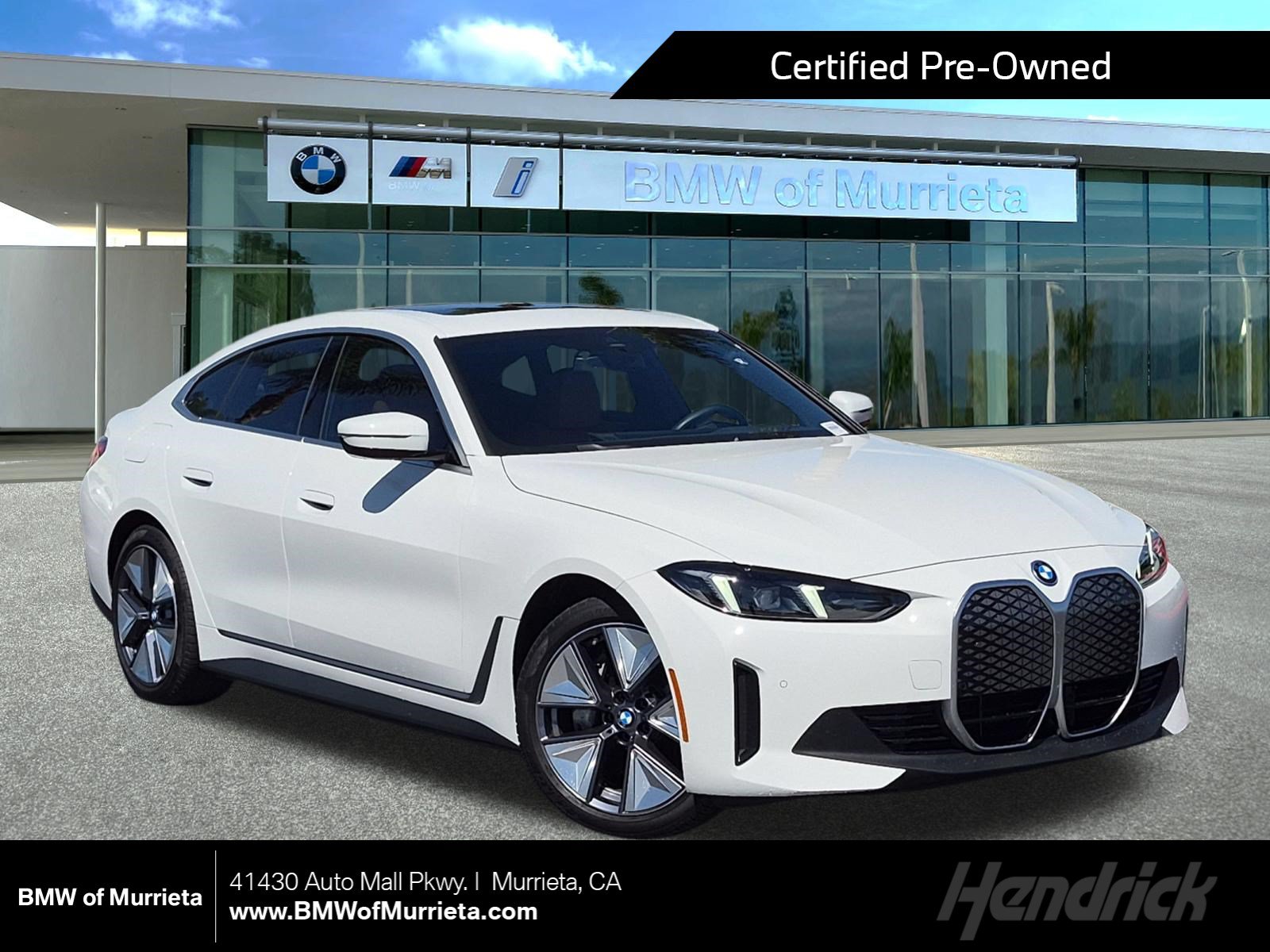 Certified 2025 BMW i4 eDrive40 w/ M Sport Package RWD image 1