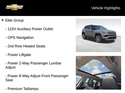 Used 2022 Jeep Compass Limited w/ Elite Group AWD/4WD image 19