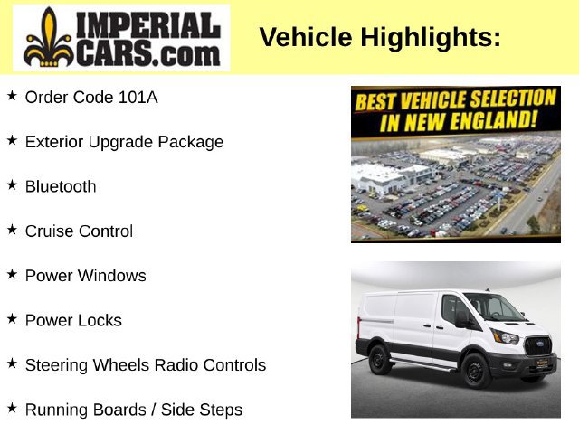 Used 2025 Ford Transit 250 Low Roof w/ Exterior Upgrade Package RWD image 3