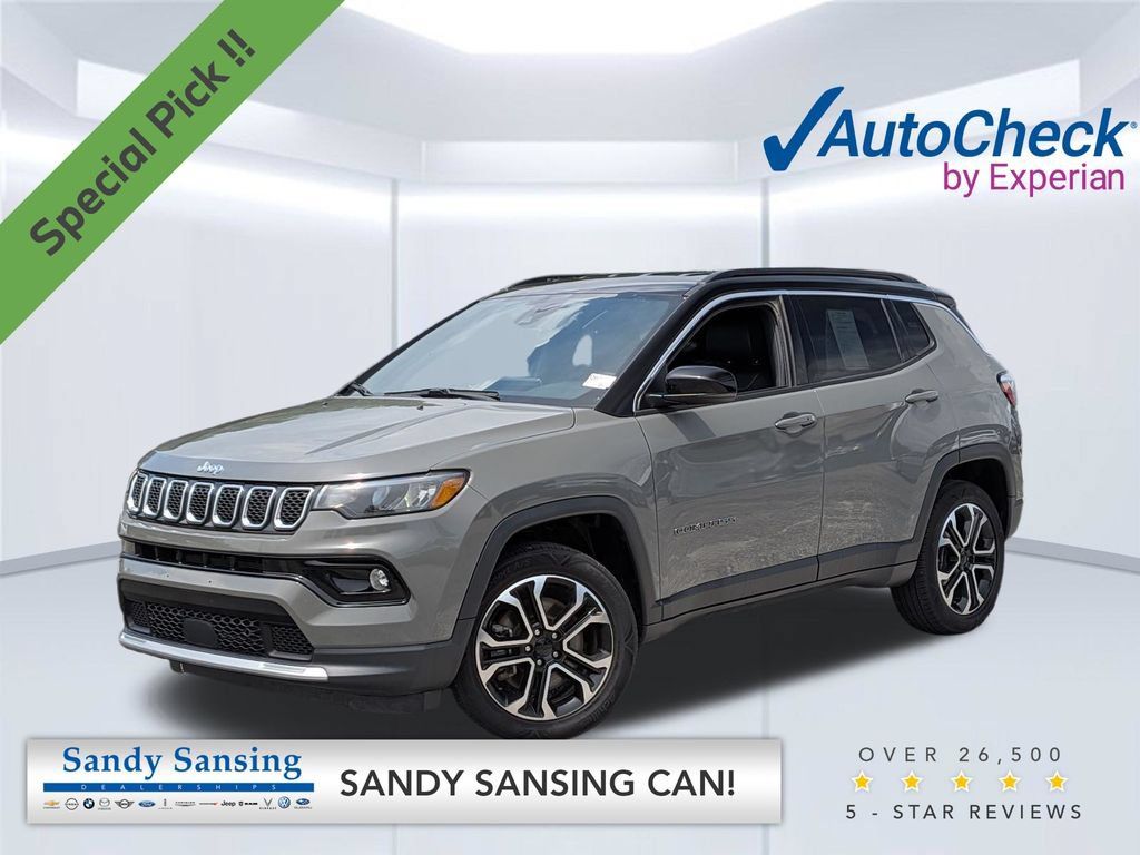 Used 2023 Jeep Compass Limited AWD/4WD image 1