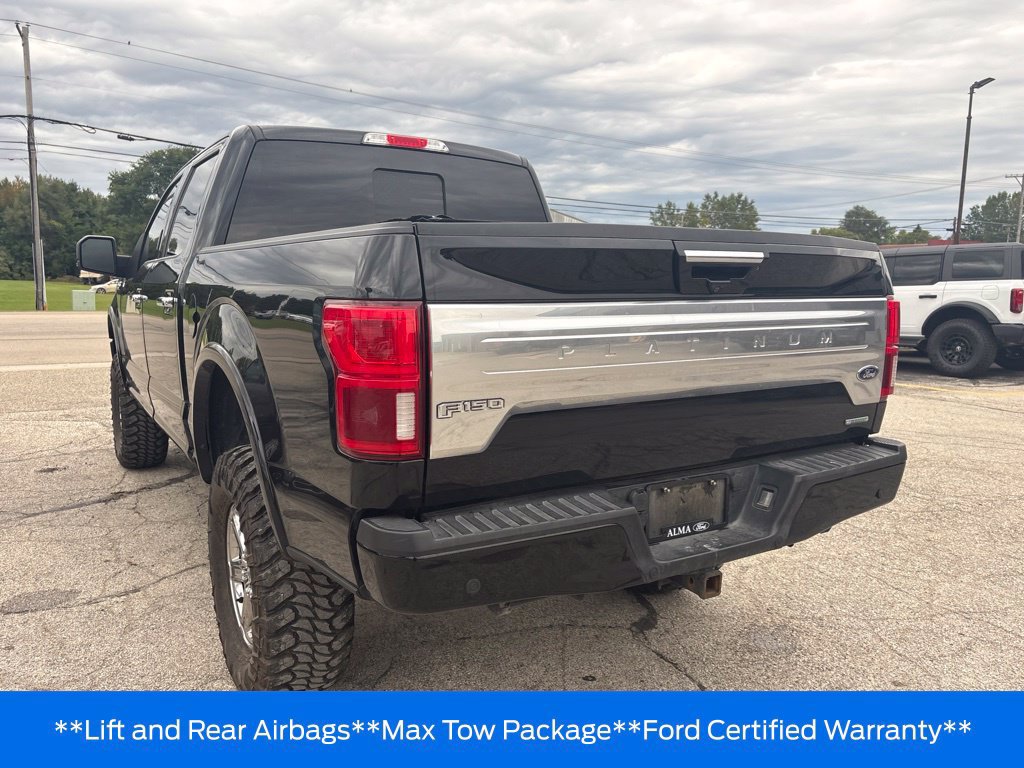 Certified 2020 Ford F150 Platinum w/ Equipment Group 701A Luxury AWD/4WD image 18