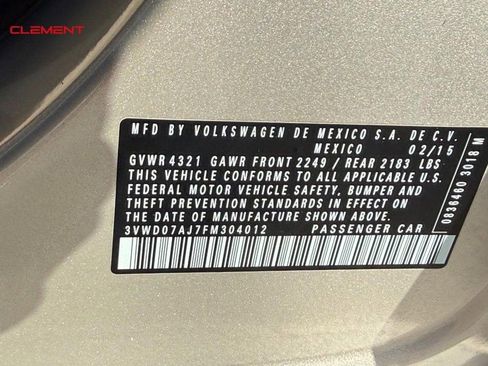 Used 2015 Volkswagen Jetta SE FWD image 28