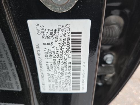 Certified 2019 Honda Accord Sport image 16