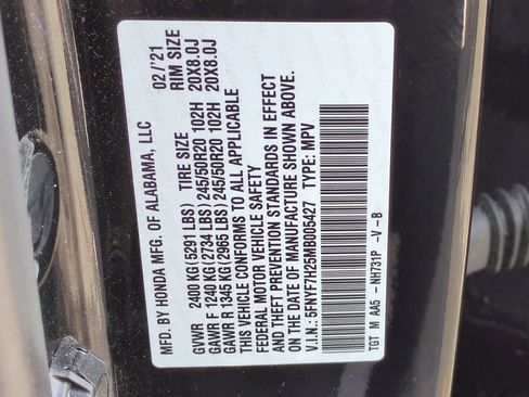 Used 2021 Honda Passport Sport image 36