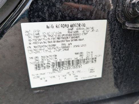 Used 2021 Ford EcoSport Titanium w/ Interior Protection Package FWD image 38