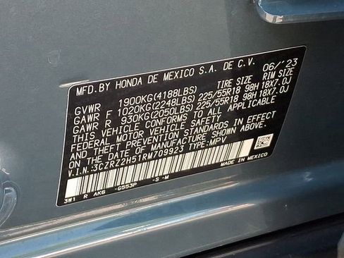 Certified 2024 Honda HR-V Sport image 26