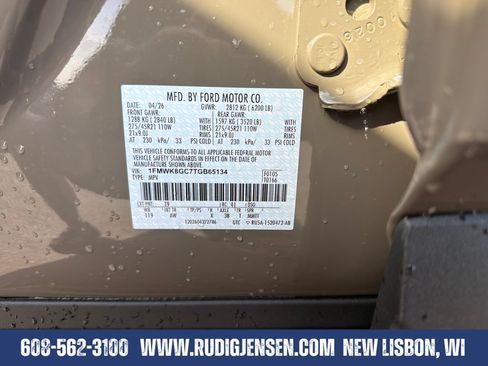 New 2026 Ford Explorer ST w/ Sun And Sound Package AWD/4WD image 33