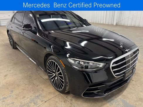 Certified 2023 Mercedes-Benz S 500 4MATIC w/ AMG Line image 2