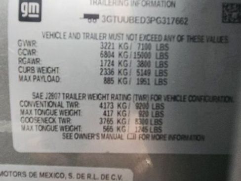 Used 2023 GMC Sierra 1500 SLE image 15