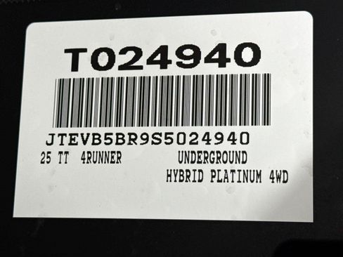 Certified 2025 Toyota 4Runner TRD Off-Road Premium AWD/4WD image 48