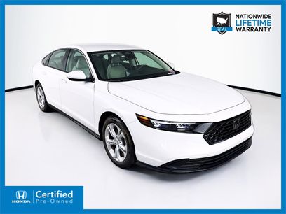 Certified 2025 Honda Accord LX