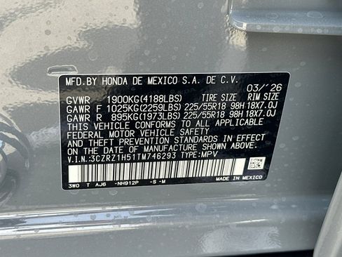 New 2026 Honda HR-V Sport image 34