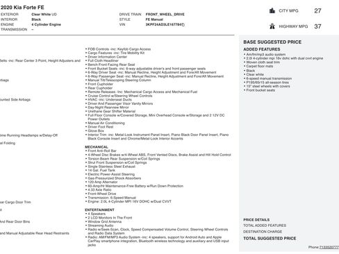 Used 2020 Kia Forte Sedan image 2