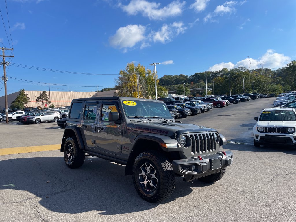 Certified 2022 Jeep Wrangler Unlimited Rubicon w/ LED Lighting Group AWD/4WD image 7