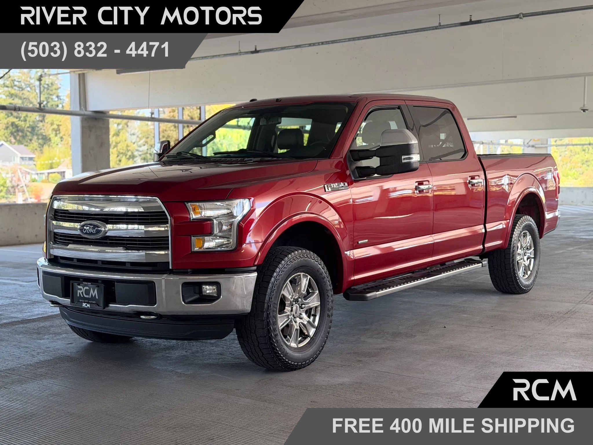 Used 2015 Ford F150 Lariat AWD/4WD image 1