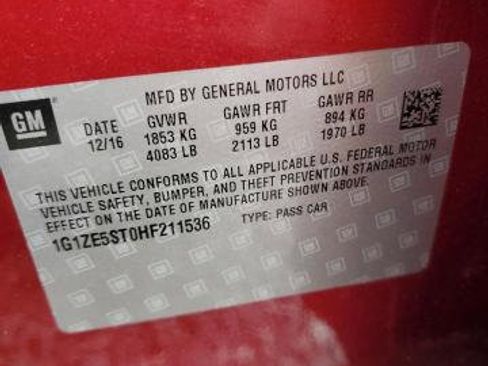 Used 2017 Chevrolet Malibu LT w/ Sport Package image 16