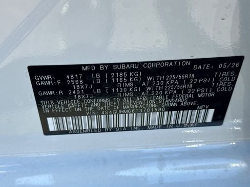 New 2026 Subaru Crosstrek 2.5i Limited AWD/4WD image 31