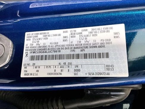 Used 2020 Ford Escape SE AWD/4WD image 31
