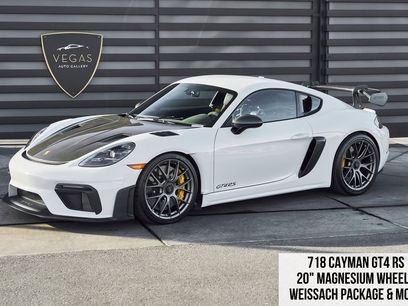 Used 2024 Porsche 718 Cayman GT4 RS w/ Weissach Package